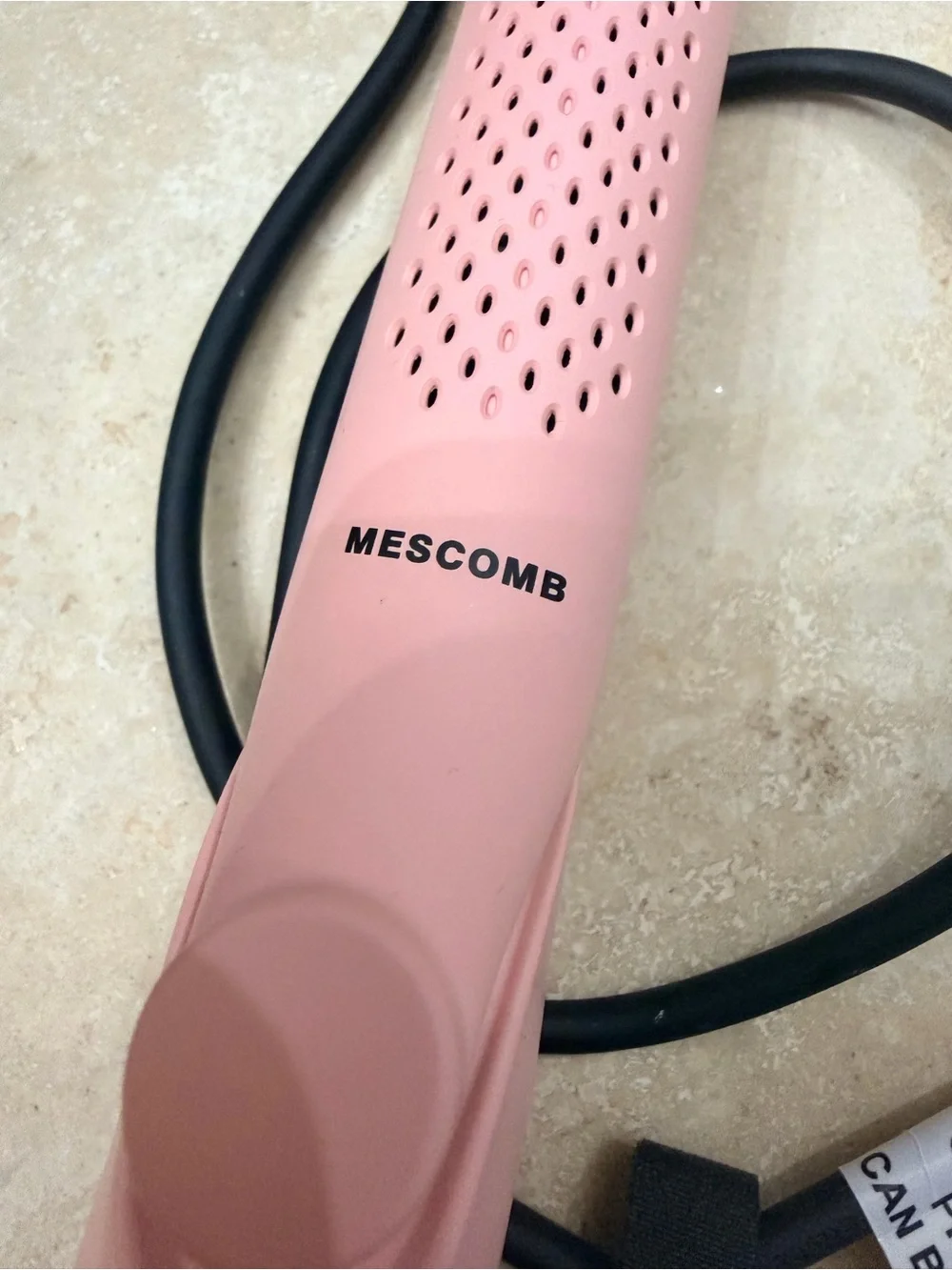 Pink Ceramic Hair Straightener - Lightweight Flat Iron